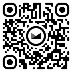 QR code to download the Fastmail app for iOS